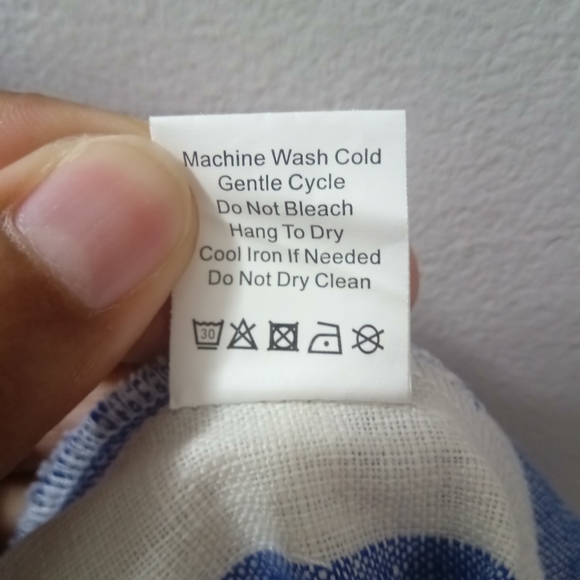 Urbani, NWT, Women's, Skirt, Mid Length, Size 20, Color Blue, White - Picture 9 of 9